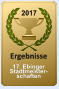 2017 Ergebnisse  17. Ebinger Stadtmeister- schaften