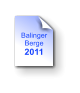 Balinger Berge 2011