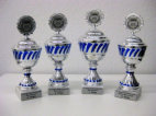Pokale von der 12. Ebinger Stadtmeisterschaft
